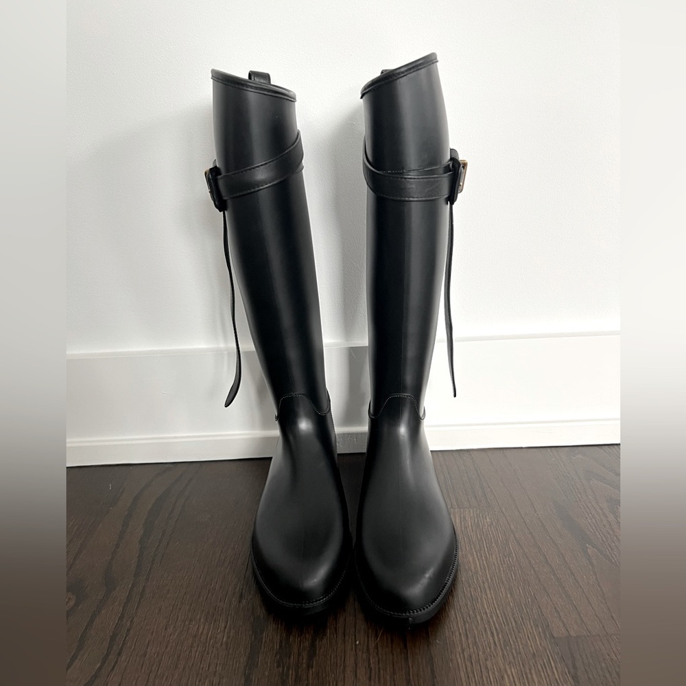 BURBERRY rain boots